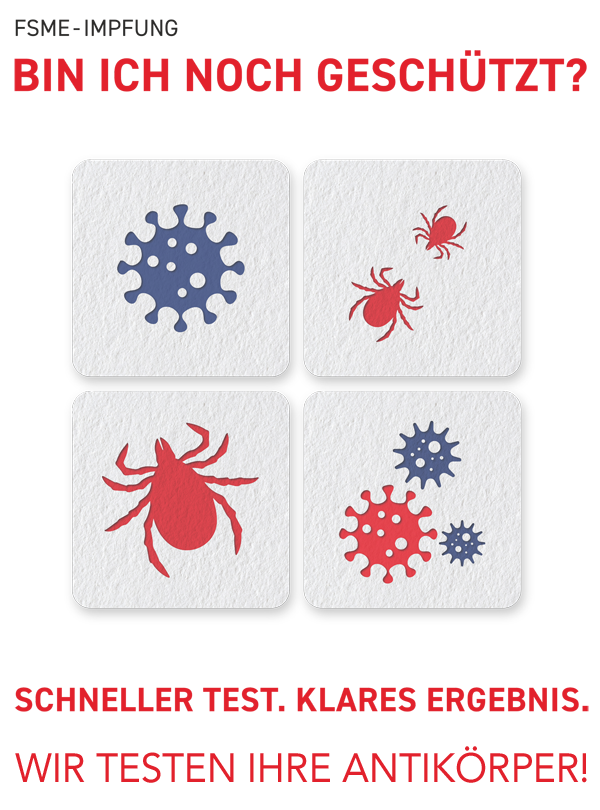 FSME-Impfung - Wir testen Ihre Antikörper.